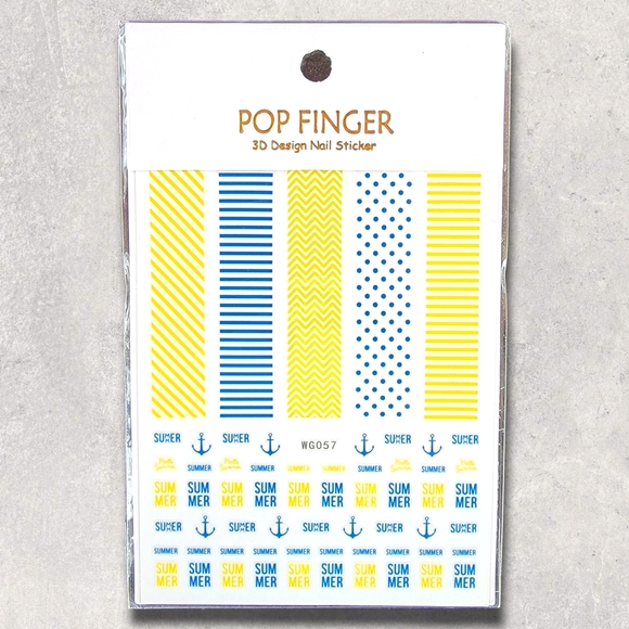 💅 Summer Nail Art Stickers - Picture 4 of 4